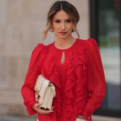 TUNICA SILVINA CAMPOS V24TUN59ROM01