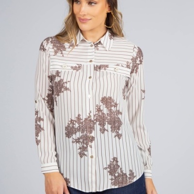 BLUSA SILVINA CAMPOS V26BLU74RIS41