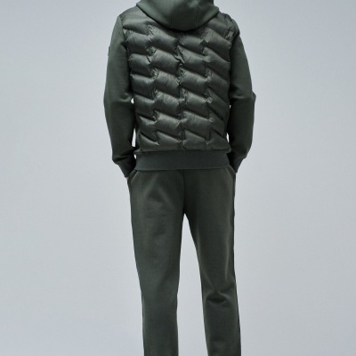 CASACO ACOLCHOADO COM MISTURA DE MATERIAIS SALSA  21010289