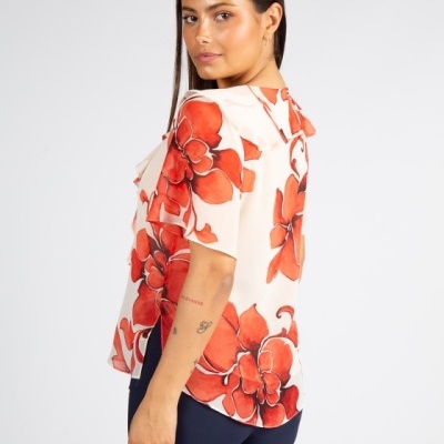 TÚNICA SILVINA CAMPOS V25TUN49FLH20