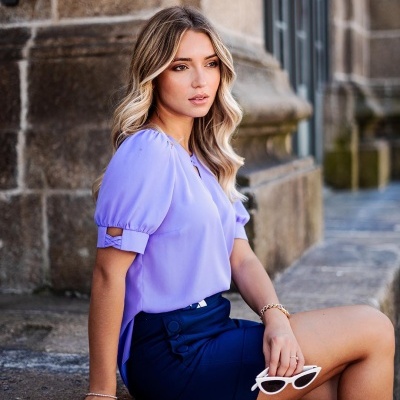 TUNICA SILVINA CAMPOS V24TUN61CRZ01