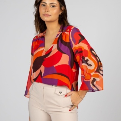 TUNICA SILVINA CAMPOS V25TUN61ILH02