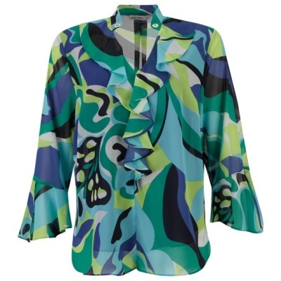 TUNICA SILVINA CAMPOS V25TUN63FLH04