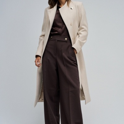 CASACO SALSA  DE FAZENDA GRACE COMPRIDO COM CINTO 21008881