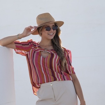 TÚNICA SILVINA CAMPOS V23TUN61ARG03