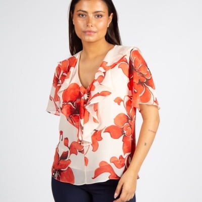 TÚNICA SILVINA CAMPOS V25TUN49FLH20