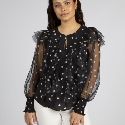 TUNICA SILVINA CAMPOS V25TUN89TUL02