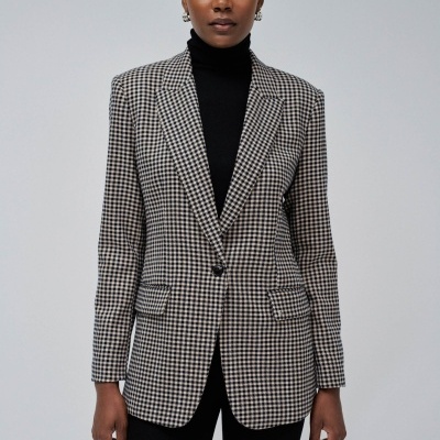 BLAZER SALSA  AXADREZADO 2100880