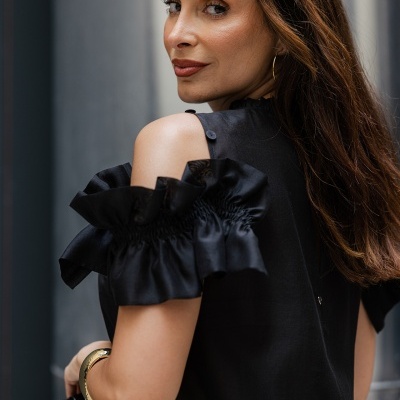 TUNICA SILVINA CAMPOS V25TUN54ORG10