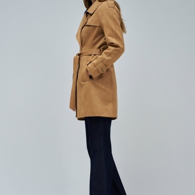 TRENCH SALSA COAT EM SUEDE 21010380