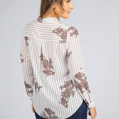 BLUSA SILVINA CAMPOS V26BLU74RIS41