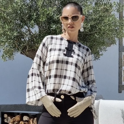 TUNICA SILVINA CAMPOS I25TUN54CHA02