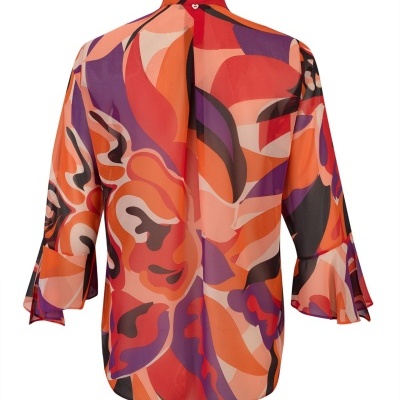 TÚNICA SILVINA CAMPOS V25TUN63FLH04