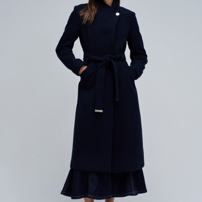 CASACO SALSA DE FAZENDA GRACE COMPRIDO COM CINTO