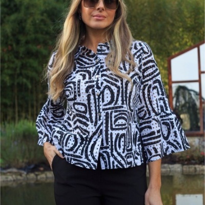 BLUSA SILVINA CAMPOS V26BLU59BOR60