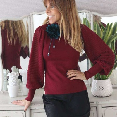 CAMISOLA EM MALHA MARIA CATITA