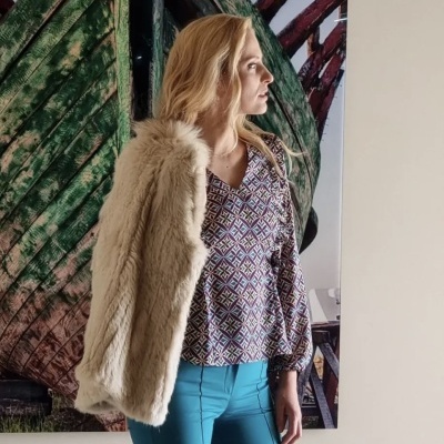 TUNICA SILVINA CAMPOS I25TUN53PRS02