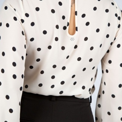 BLUSA SILVINA CAMPOS V25TUN71TRI02