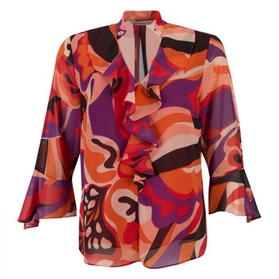 TÚNICA SILVINA CAMPOS V25TUN63FLH04