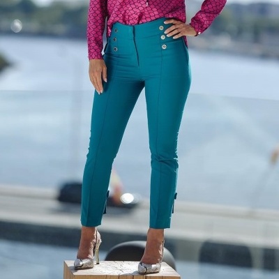 CALÇA SILVINA CAMPOS I25CAL00SKY02