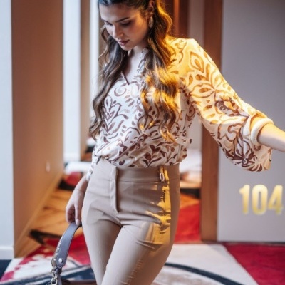 TÚNICA SILVINA CAMPOS V26TUN58ILH20