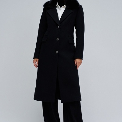 CASACO SALSA DE FAZENDA COM GOLA DE PELO 2101410