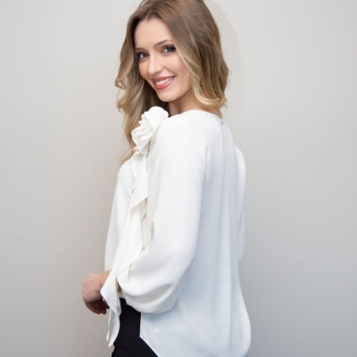 TUNICA SILVINA CAMPOS V25TUN77FLO03