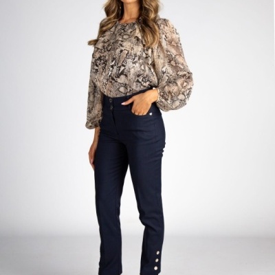 CALÇA SILVINA CAMPOS I26CAL00SKY10