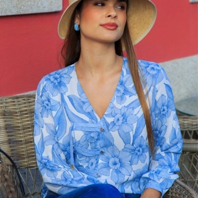 TÚNICA SILVINA CAMPOS V26TUN61DIV20