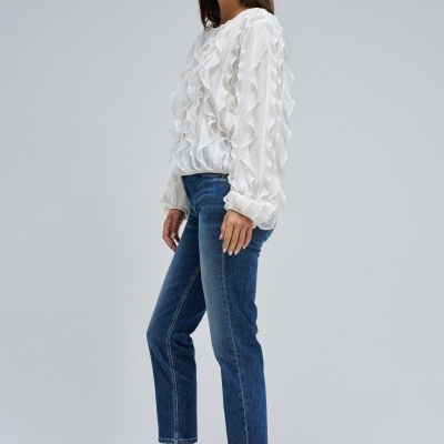 BLUSA COM FOLHOS SALSA 21010496