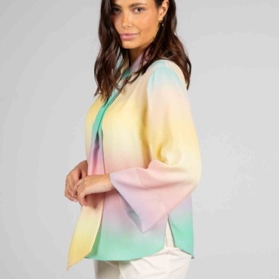 TUNICA SILVINA CAMPOS V26TUN50LAC21