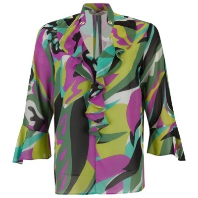 TUNICA SILVINA CAMPOS V25TUN63FLH04