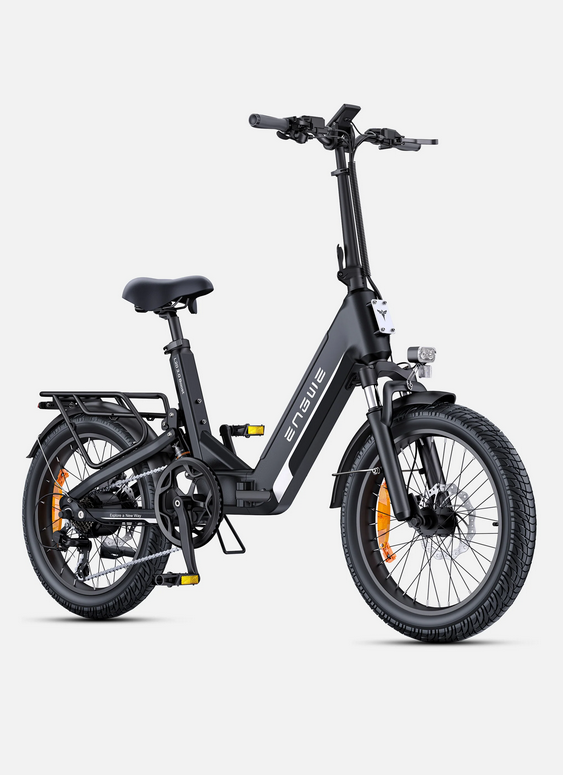 Bicicleta elétrica Engwe L20 3.0 Boost, compacta com suspensão total e potência Boost de 250 W e 75 Nm. Bicicleta elétrica Engwe L20 3.0 Boost, compacta com suspensão total e potência Boost de 250 W e 75 Nm.