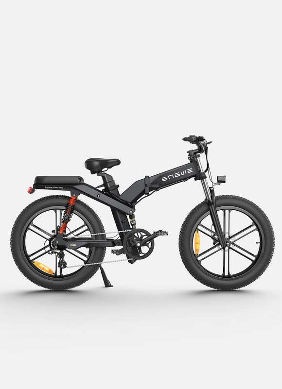 ENGWE  X26  1200W.  Velocidade máxima 25 km/h.  E-bike dobrável com suspensão tripla. ENGWE  X26  1200W.  Velocidade máxima 25 km/h.  E-bike dobrável com suspensão tripla.