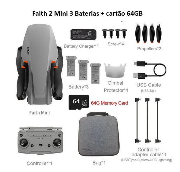 CFly Mini 3 Baterias CFly Mini 3 Baterias