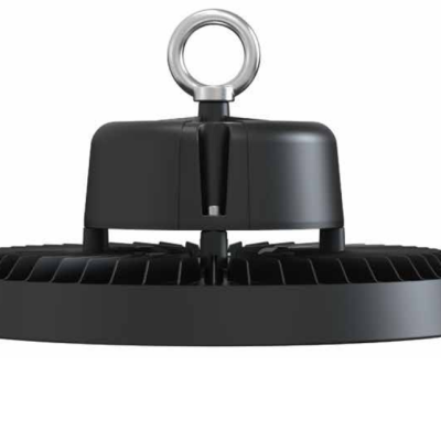 Campânula UFO led 200W com sensor deteção de movimento por micro-ondas. 5 Anos de garantia.