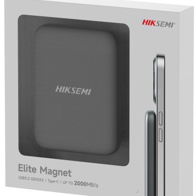 DISCO PORTÁTIL HIKSEMI HS-ESSD-Elite9 1Tb Cinza