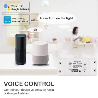 Smart Breaker Tuya Wifi Bluethoth 10A com monitorização de energia.