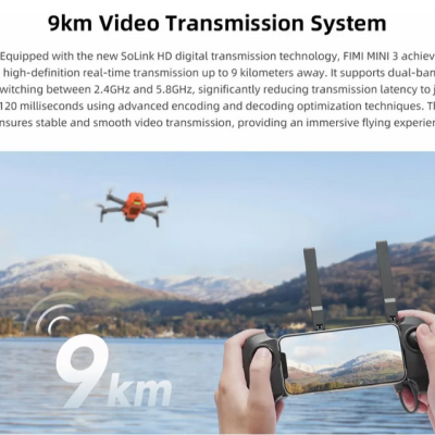 FIMI Mini 3 Drone com câmera 4K, 4K, 60Fps, Gimbal de 3 eixos, GPS, Quadcopter, Dual HD, FPV, 5G, 9km distância remota, 245g FIMI Mini 3 Drone com câmera 4K, 4K, 60Fps, Gimbal de 3 eixos, GPS, Quadcopter, Dual HD, FPV, 5G, 9km distância remota, 245g