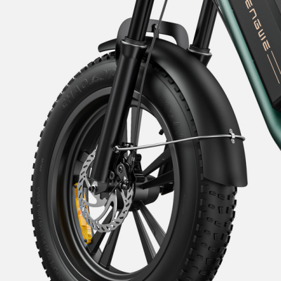 ENGWE M20  750W.  75 km + 75 km Alcance. Velocidade máxima 25 km/h. Suspensão dupla.  E-bike de longo alcance.