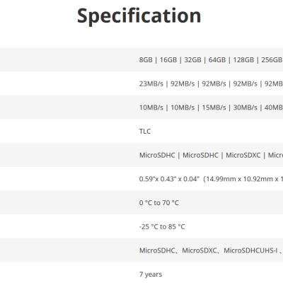Cartão de memória HIKSEMI micro SD NEO ADAPTER V30 HS-TF-C1