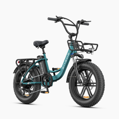 Bicicleta elétrica ENGWE L20 Boost 250W, Sensor de torque,  126 km autonomia. Velocidade máxima 25 km/h.  Suspensão dianteira.  Step-Thru E-bike.