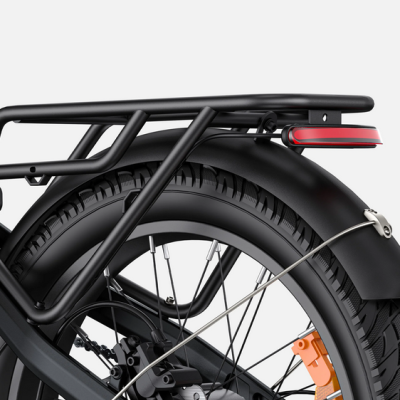 Bicicleta elétrica Engwe L20 3.0 Boost, compacta com suspensão total e potência Boost de 250 W e 75 Nm.