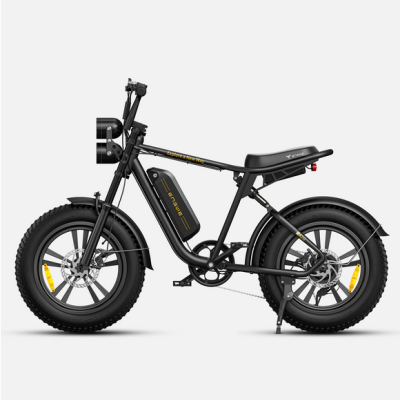 ENGWE M20  750W.  75 km + 75 km Alcance. Velocidade máxima 25 km/h. Suspensão dupla.  E-bike de longo alcance.