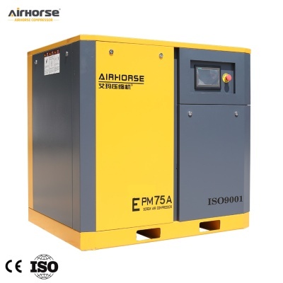 Compressor de ar AIRHORSE VSD, Variador de Frequência, EPM-75A 55Kw parafuso
