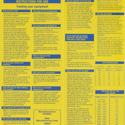 Massa consistente ZX1  500g