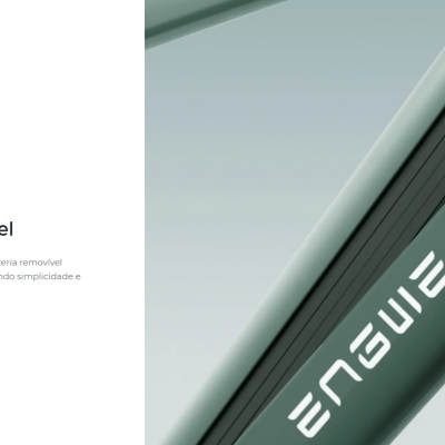 Bicicleta elétrica urbana ENGWE MAPFOUR N1 AIR/ST - fibra de carbono ultraleve de 250 W com longo alcance de 100 km.