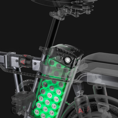 Bicicleta Elétrica Dobrável ENGWE T14 250W 55 km Alcance Máximo.  Velocidade Máxima 25 km/h.