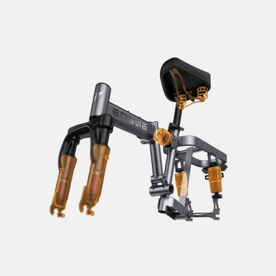 Bicicleta Elétrica Dobrável ENGWE T14 250W 55 km Alcance Máximo.  Velocidade Máxima 25 km/h.