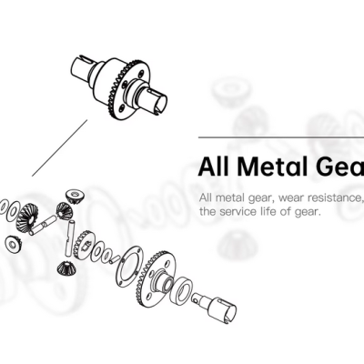 RC WLtoys 1:10 4WD 55Kmh 104018/104019